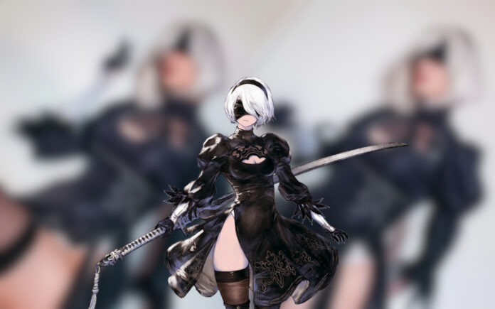 Brasileira mahoualien fez um deslumbrante cosplay da 2B de Nier