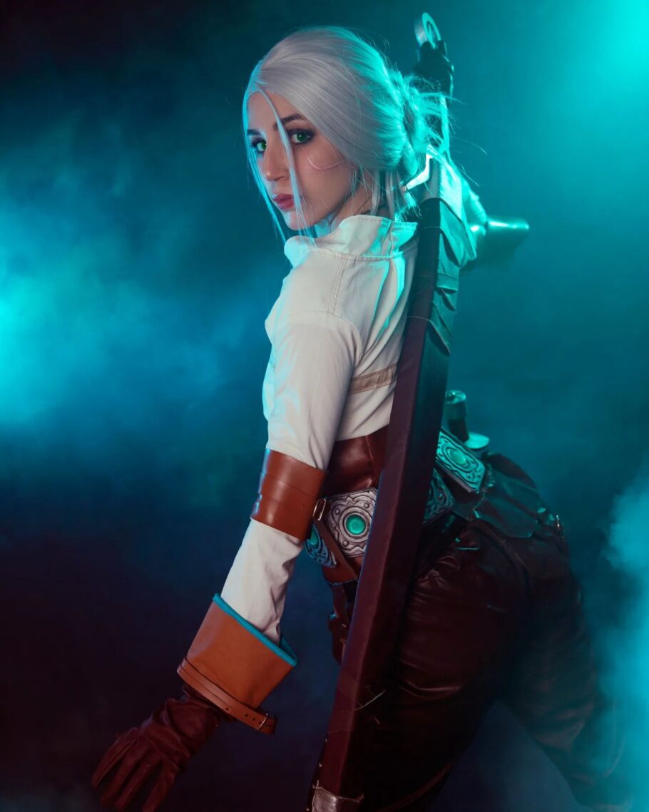 Este incrível cosplay da Ciri feito por uma fã apaixonada por The Witcher vai te deixar impressionado