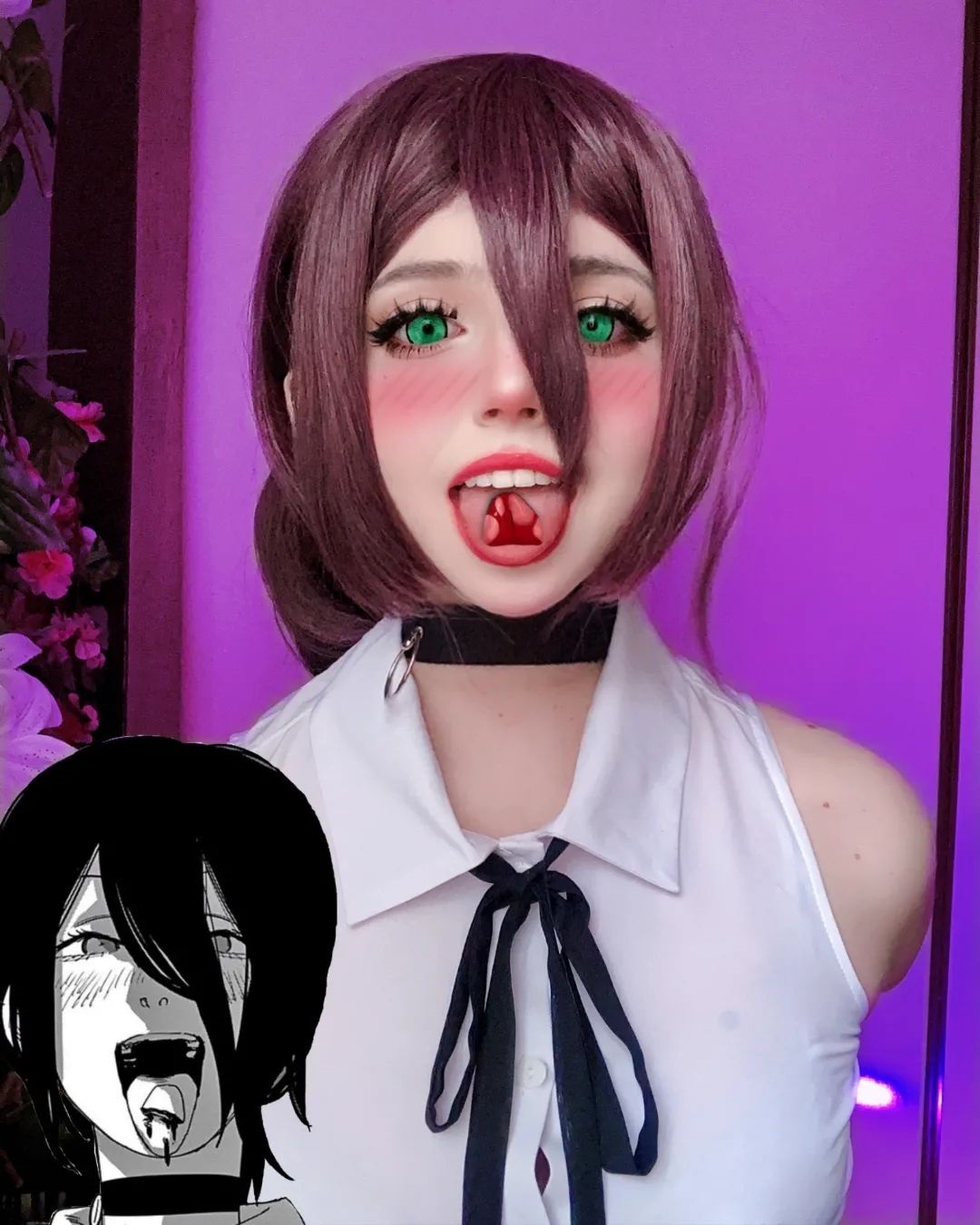 Cosplayer brasileira recriou uma das mais icônicas cenas de Reze em Chainsaw Man