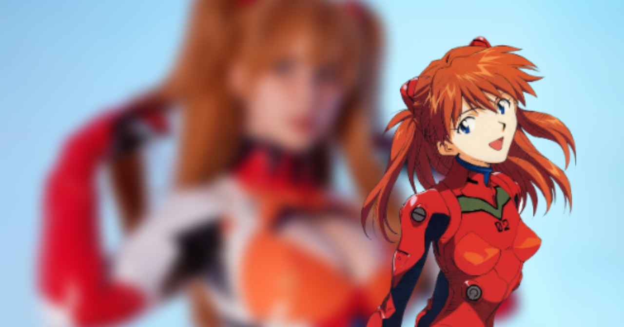 Este é um perfeito cosplay da incrível Asuka Soryu de Neon Genesis Evangelion feito por fã