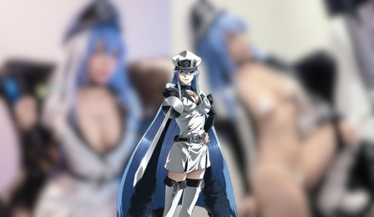 Modelo Umeko J fez um sedutor cosplay de Esdeath de Akame ga Kill