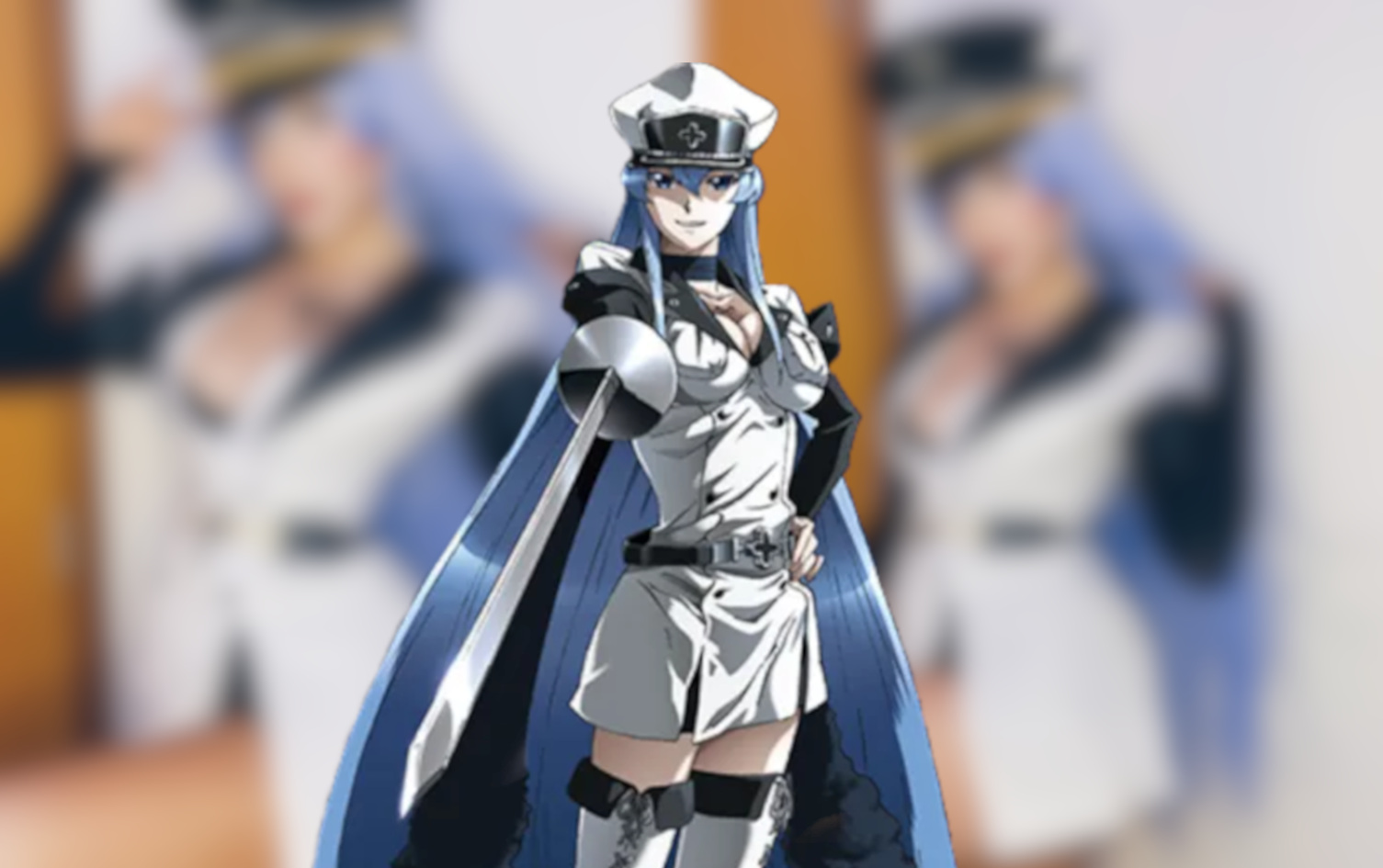 Akame Ga Kill! Jaegers Esdeath Cosplay Costume