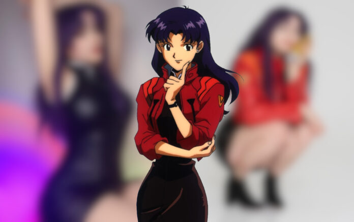 Modelo Shadory fez um apaixonante cosplay de Misato de Evangelion