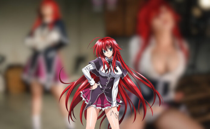 Modelo Zoe Volf fez um ousado cosplay de Rias Gremory de High School DxD