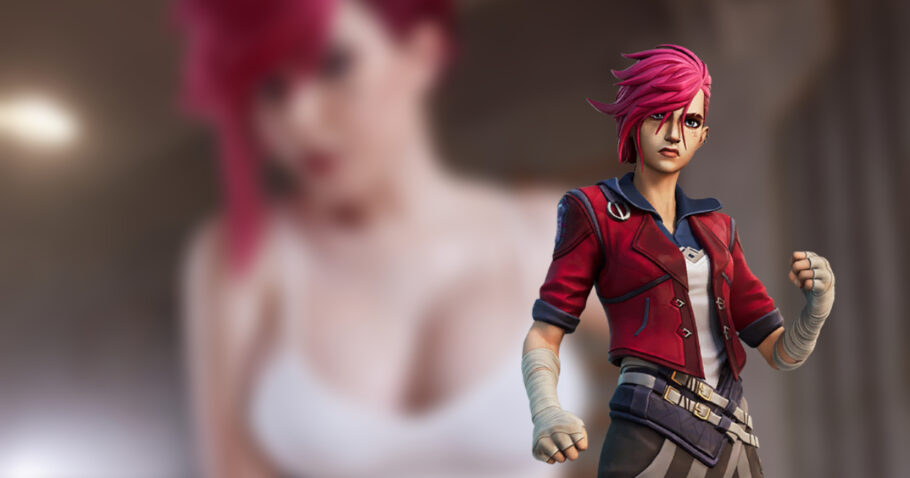 Vi de League of Legends ganha vida através de ousado cosplay que fez uma transformação do game para a vida real