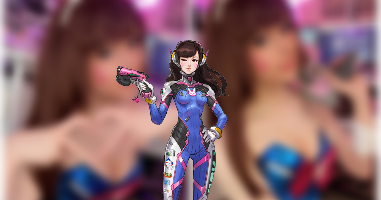 Modelo Its Peachybunnn Arrasa Com Um Apaixonante Cosplay De D Va Versão