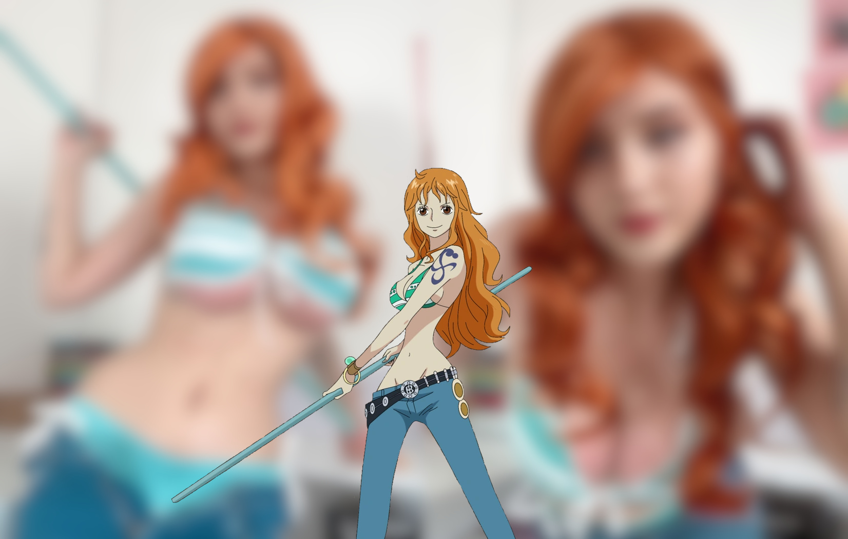 Brasileira Natesha Fez Um Apaixonante Cosplay De Nami De One Piece Critical Hits 