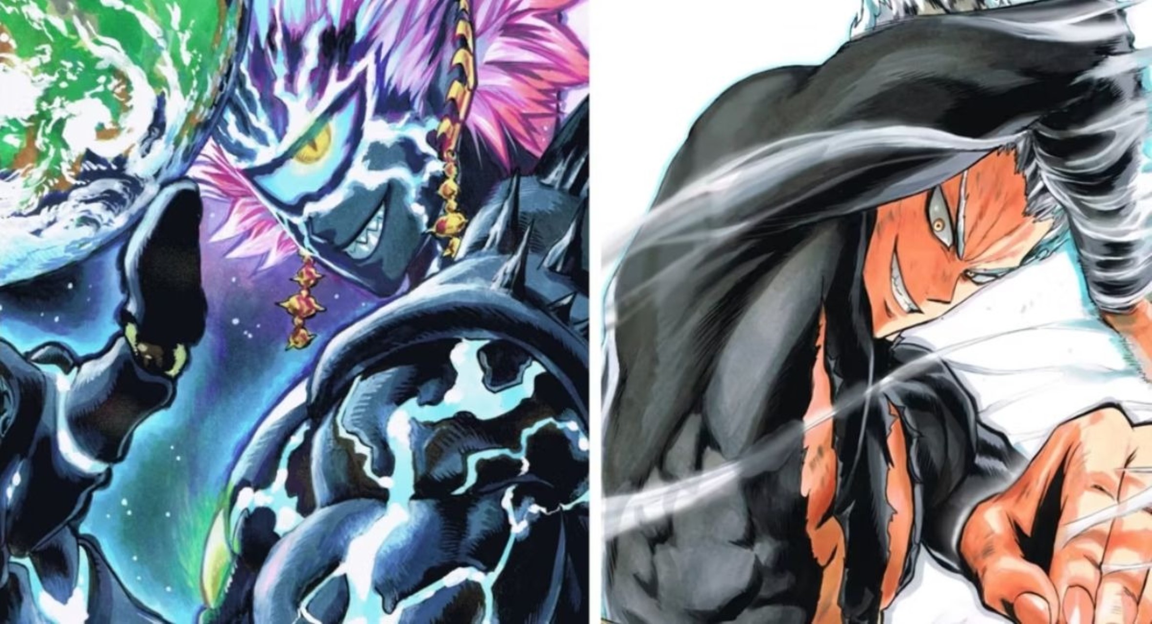 Qual é o vilão supremo de One-Punch Man: Boros ou Garou?