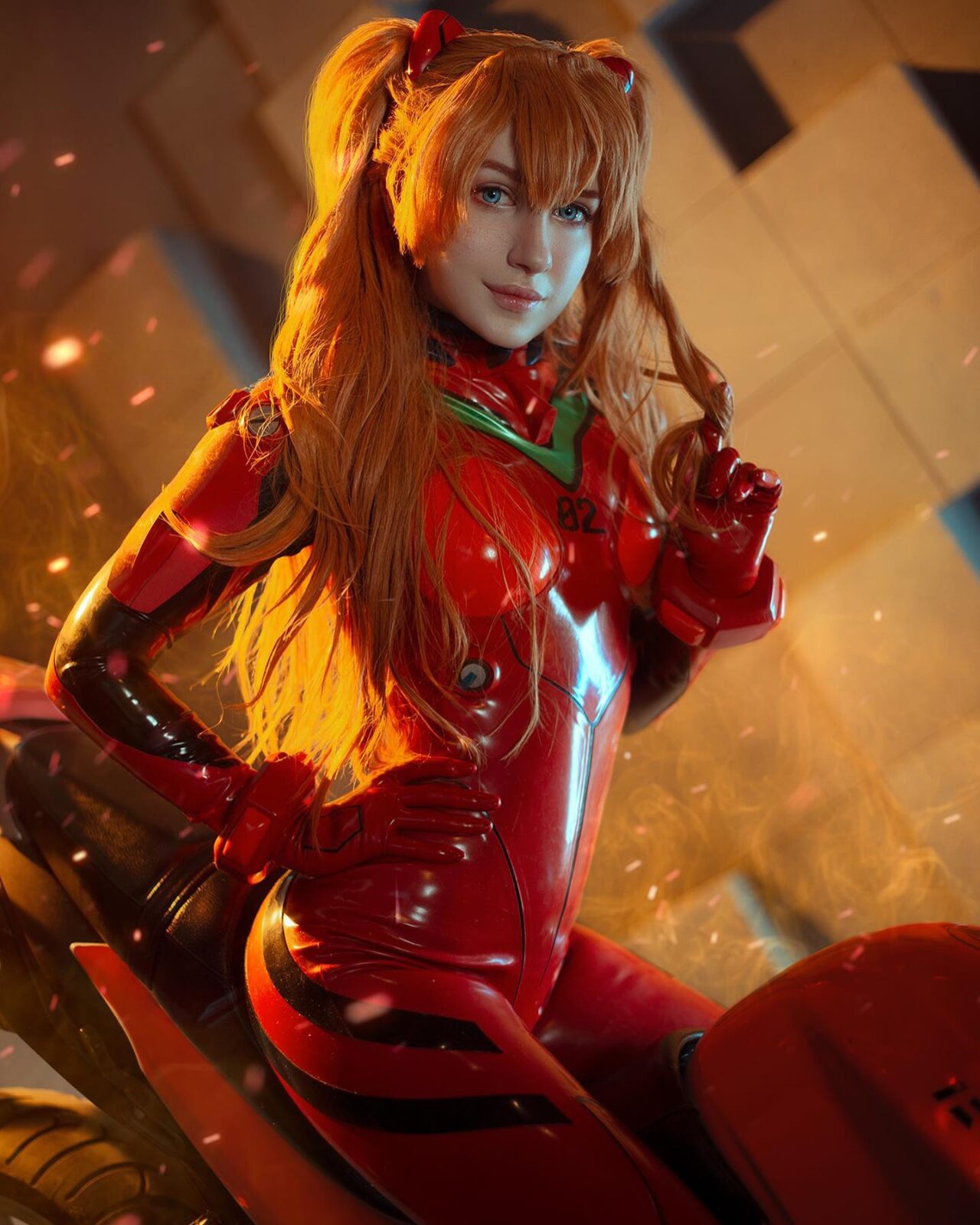 Veja este apaixonante Cosplay da Asuka de Evangelion feito pela ulichan