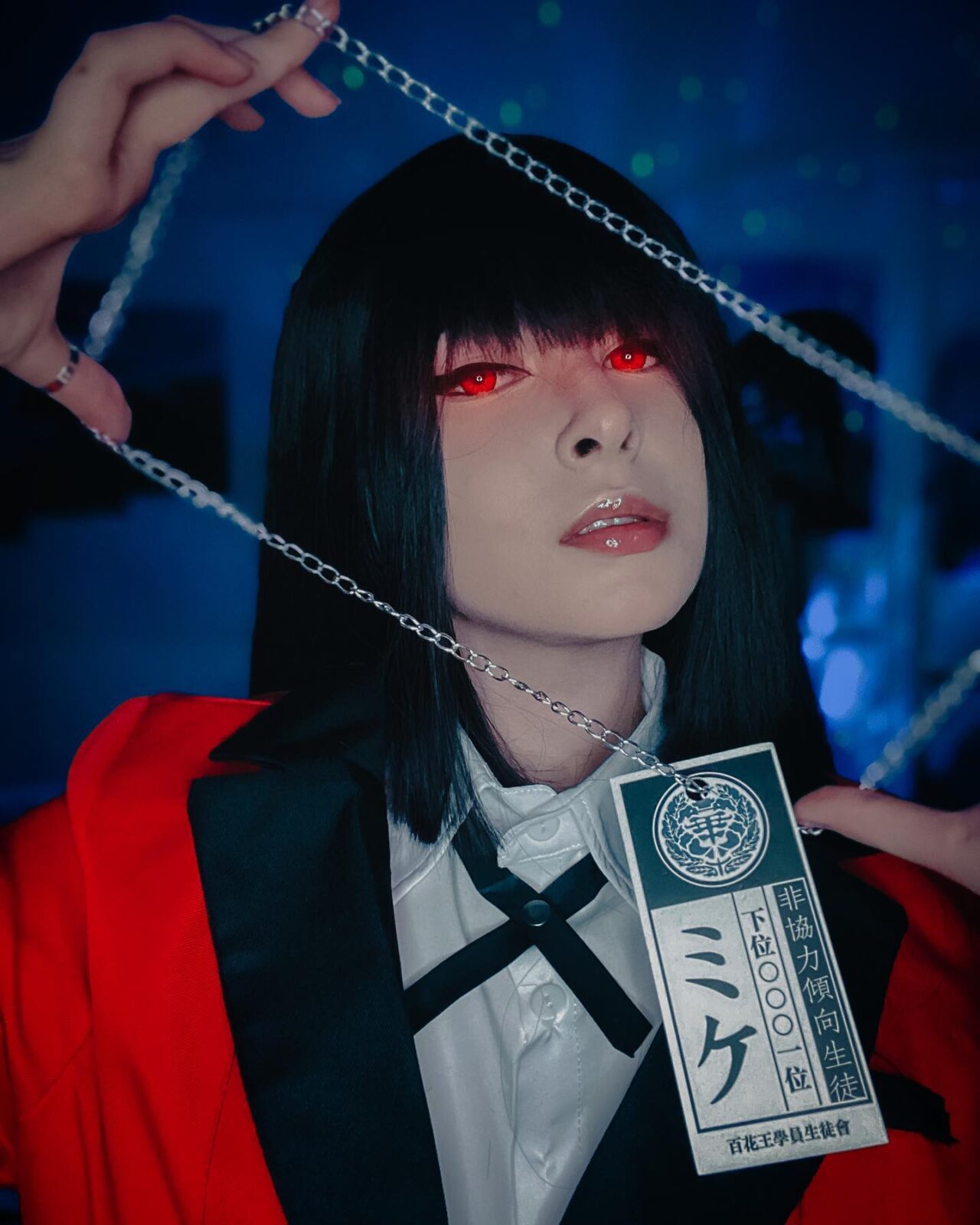 Fã brasileira de Kakegurui surpreende com incrível cosplay da carismática Yumeko Jabami