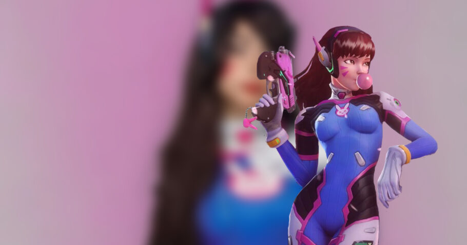 Shenzibnz incorpora a essência de D.VA de Overwatch em um cosplay perfeito e apaixonante