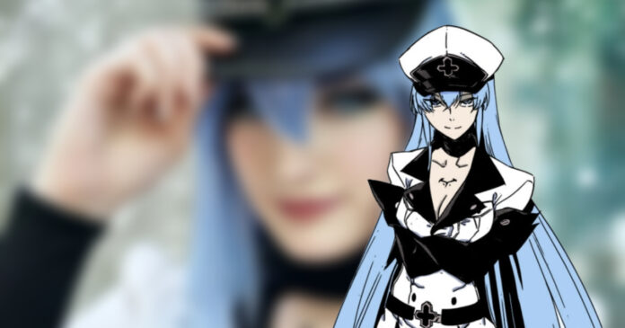 Cosplayer fae.eerie brilha com sua incrível interpretação de Esdeath de Akame Ga Kill