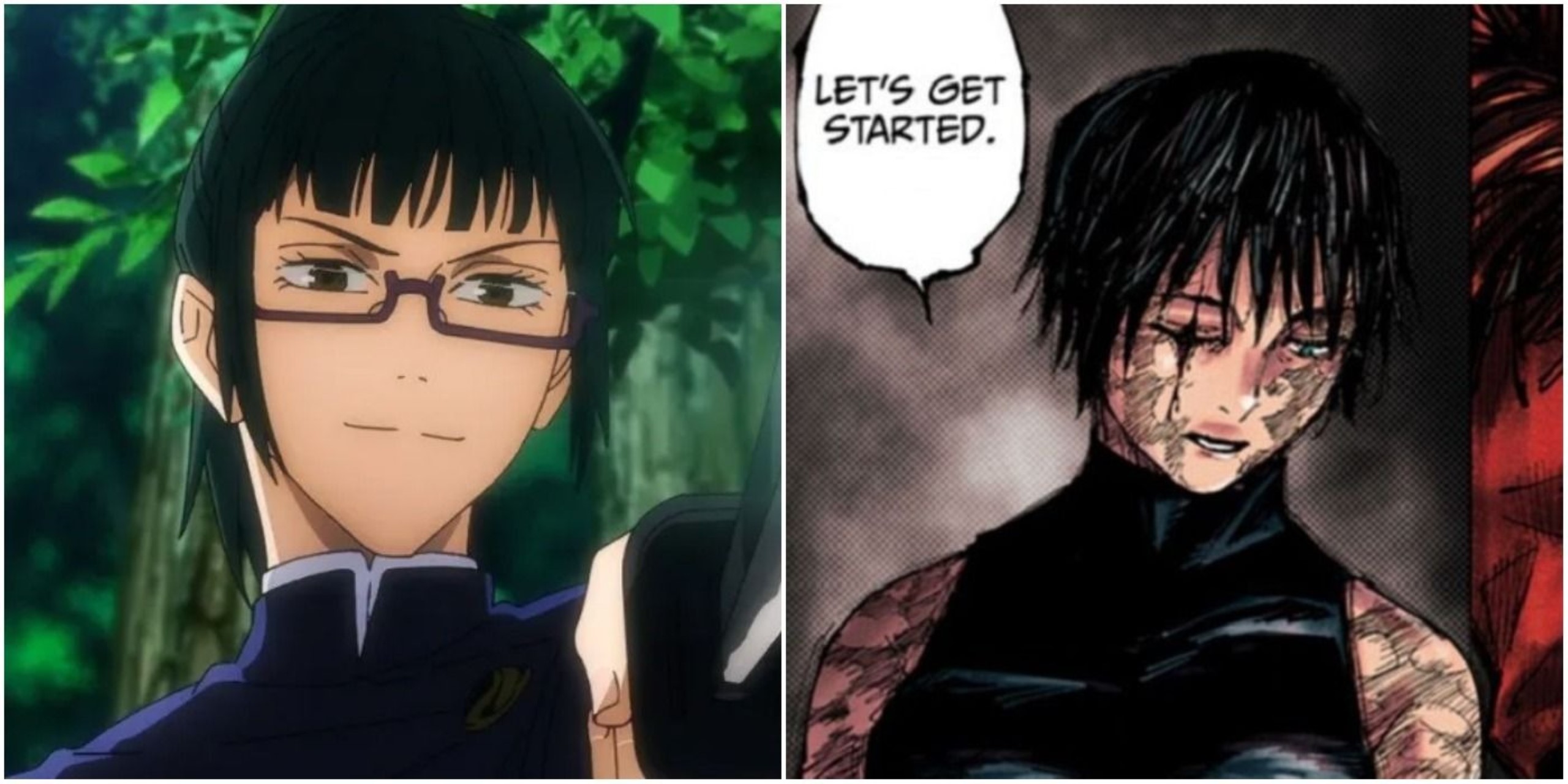 Entenda como Maki Zenin ganhou suas cicatrizes em Jujutsu Kaisen