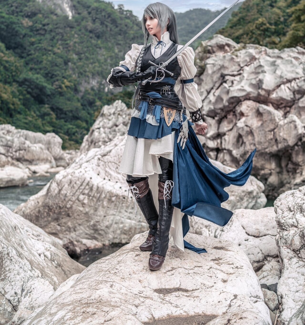 Modelo fez um apaixonante cosplay da Jill Warrick de Final Fantasy XVI