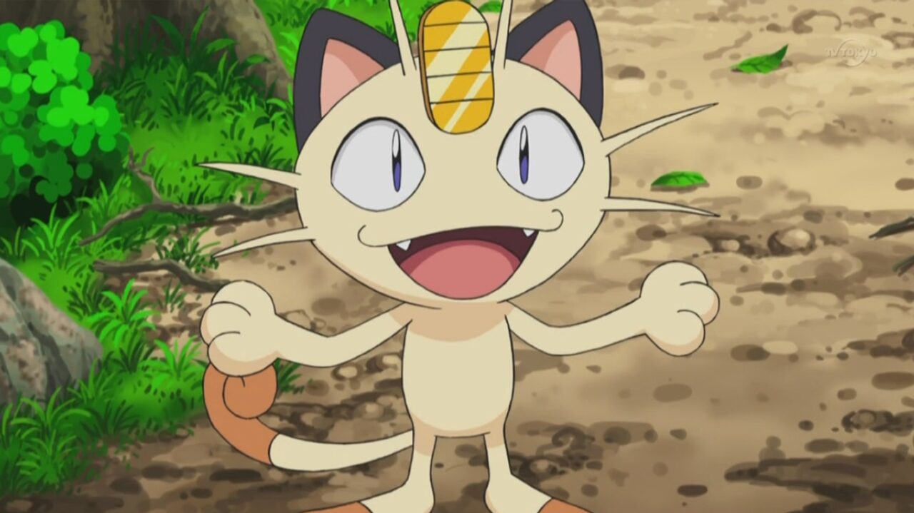 Meowth revela por que não tem Nariz - Pokémon (Dublado) 