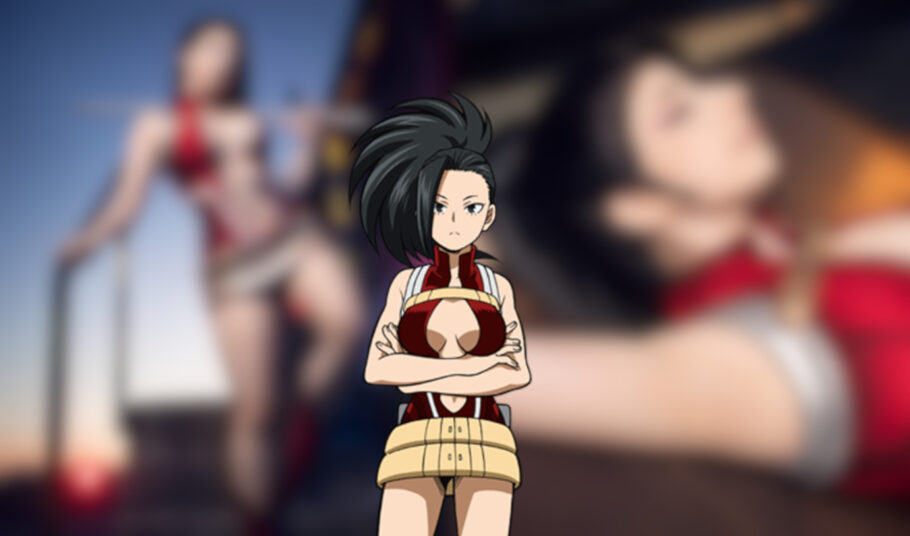 Modelo fez um encantador cosplay de Momo Yaoyorozu de My Hero Academia