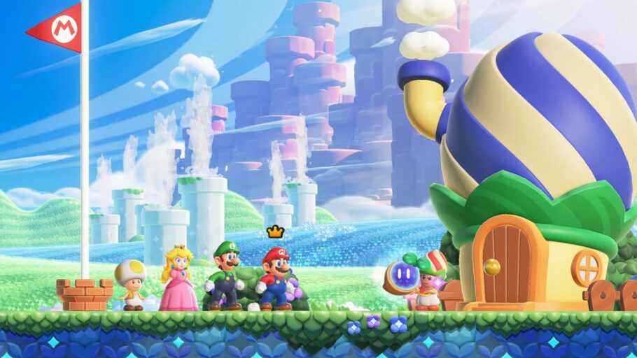 Super Mario Bros. Wonder estará disponível em português do Brasil