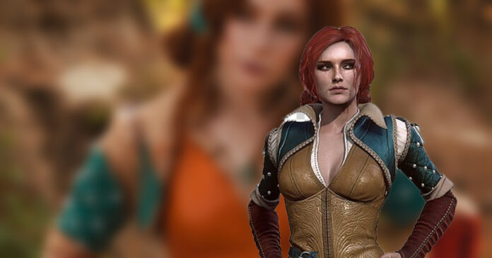 Cosplayer brilha ao retratar a encantadora Triss Merigold em um cosplay de tirar o fôlego