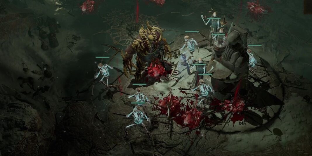 Diablo 4 Como invocar um Golem sendo um Necromante Critical Hits