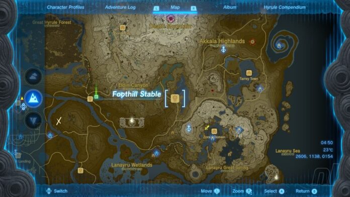Zelda: Tears of the Kingdom - Localização de todos os estábulos ...