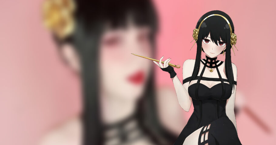 Modelo captura a essência encantadora de Yor Forger em um belíssimo cosplay de Spy x Family