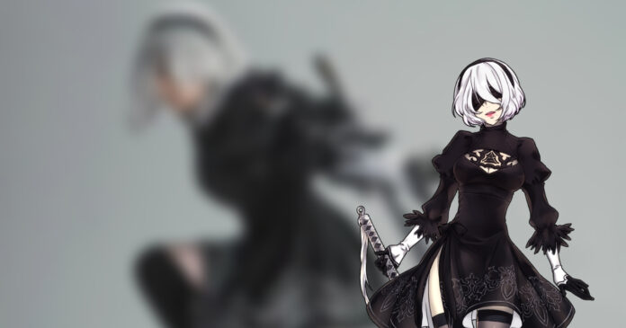 Modelo efimeroscoser surpreendeu com cosplay da formidável Androide 2B de Nier: Automata