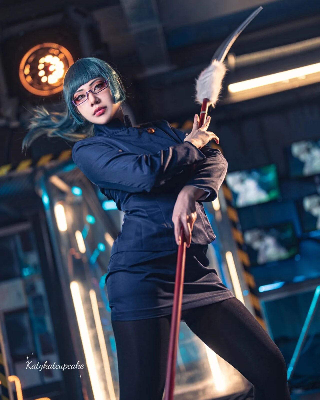 Modelo fez um arrebatador cosplay de Maki de Jujutsu Kaisen