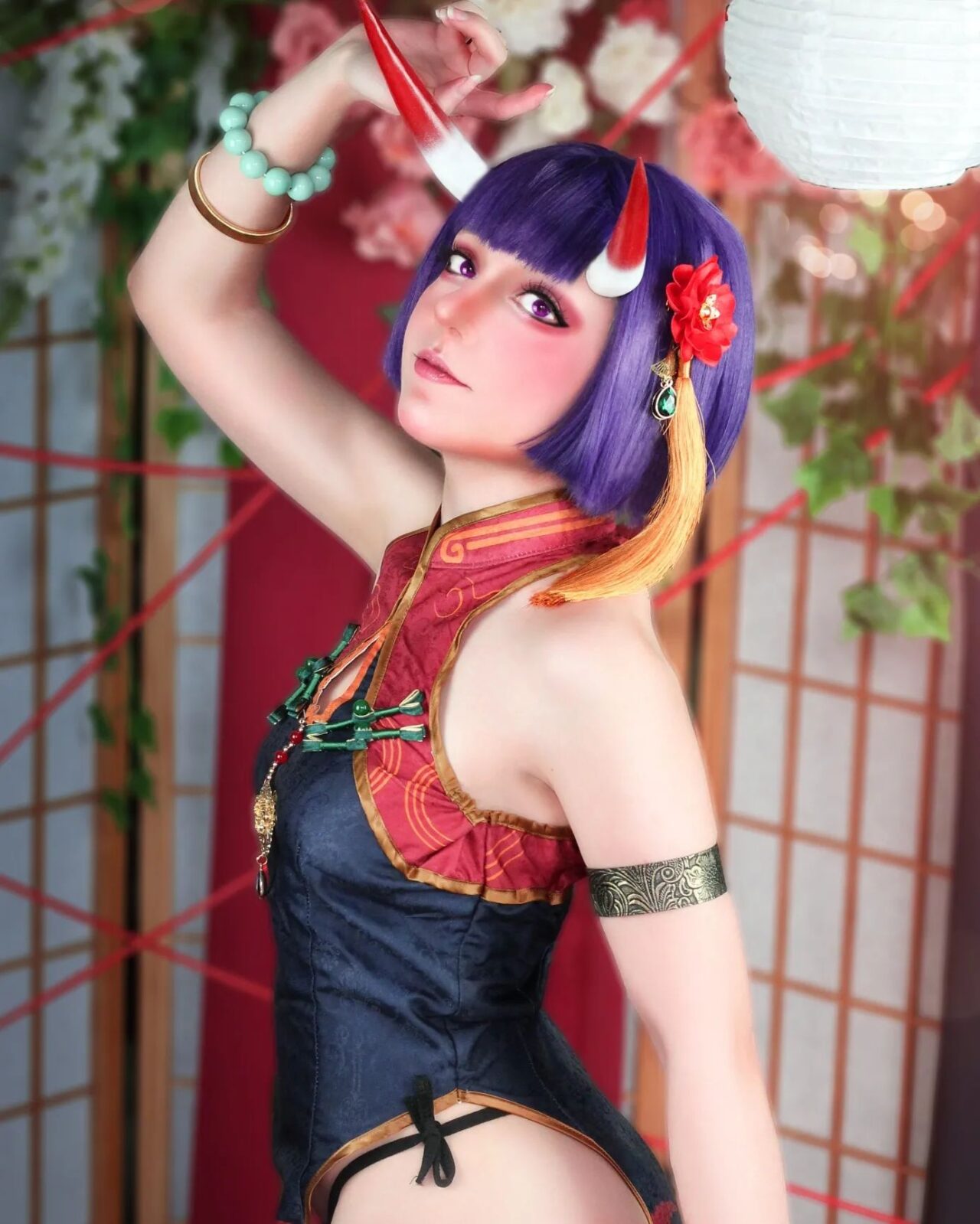 Fã de Fate/Grand Order surpreende com envolvente cosplay de Shuten Douji