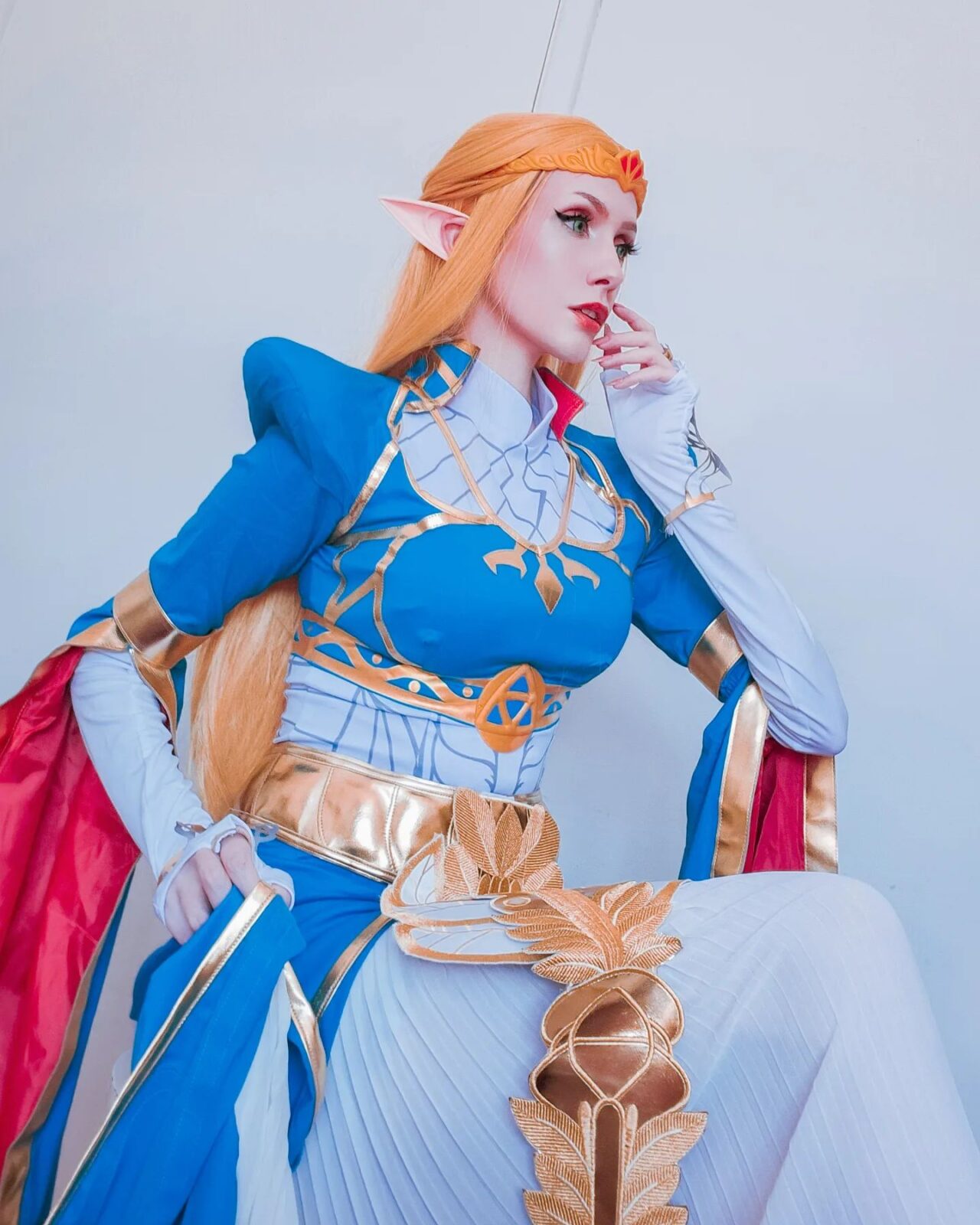 Brasileira mahoualien surpreende os fãs com lindo cosplay da princesa Zelda