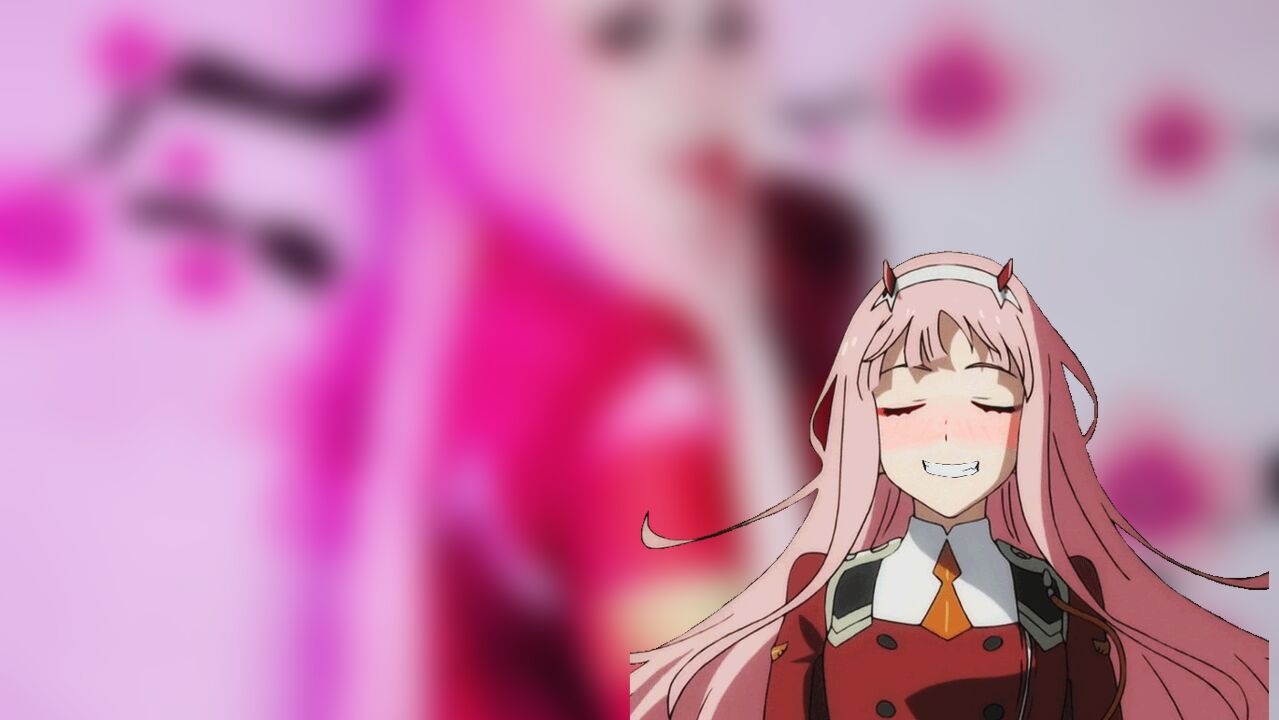 Modelo skyexsummers fez um ousado cosplay da Zero Two de Darling in The(03)
