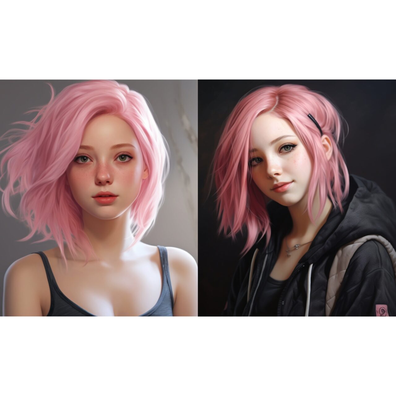 IA mostra como seria a Sakura de Naruto na vida real e o resultado é impressionante