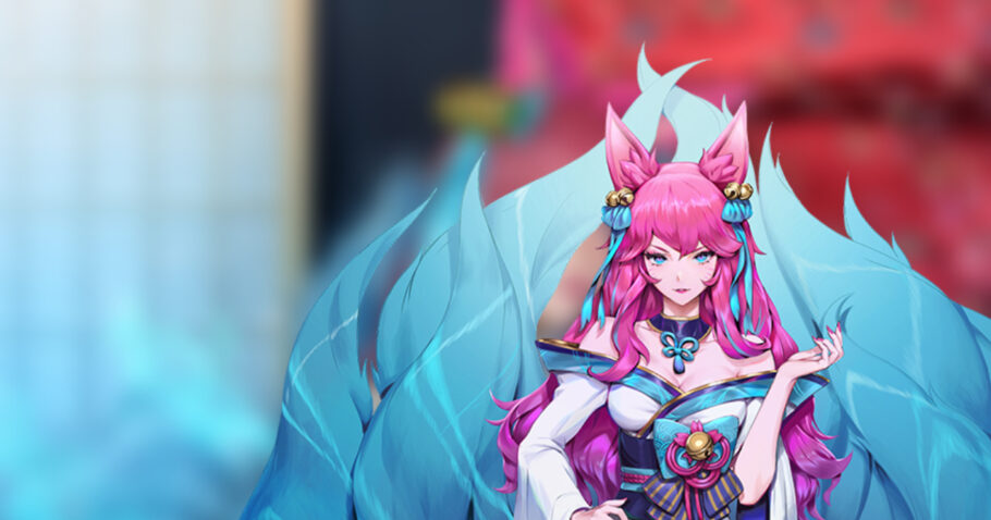 Fã de League of Legends encanta com impressionante cosplay da formidável skin Ahri Florescer Espiritual