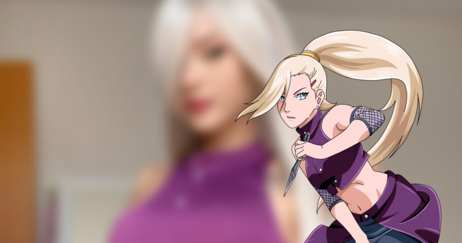 Cosplayer natashoca homenageia Ino Yamanaka com um envolvente cosplay de Naruto