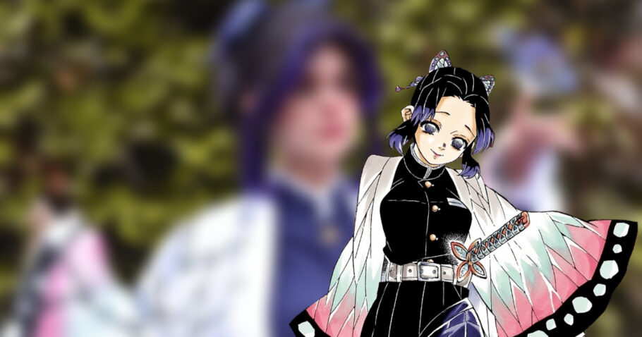 Fã de Demon Slayer impressiona com fascinante cosplay da Shinobu Kocho