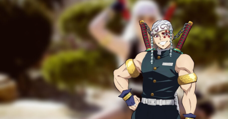 Fã de Demon Slayer surpreende com icônico cosplay da versão feminina de Uzui