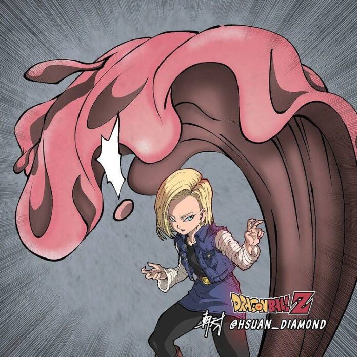 Este seria o visual de uma fusão entre a Android 18 e Majin Boo em ...
