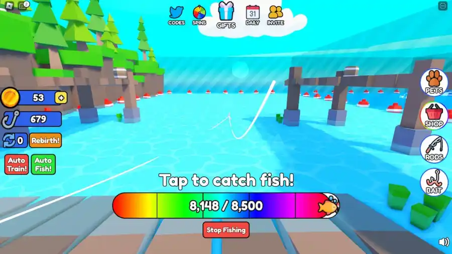 Fishing Frenzy Simulator Codes