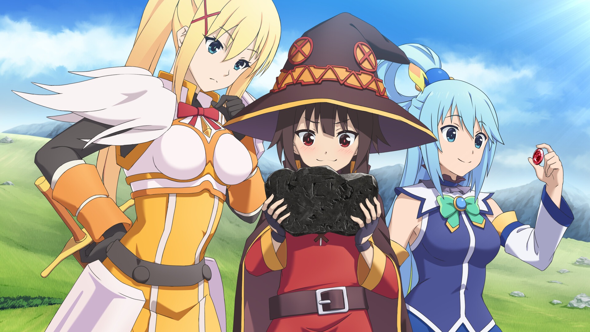 Konosuba - Os principais personagens do anime - Critical Hits