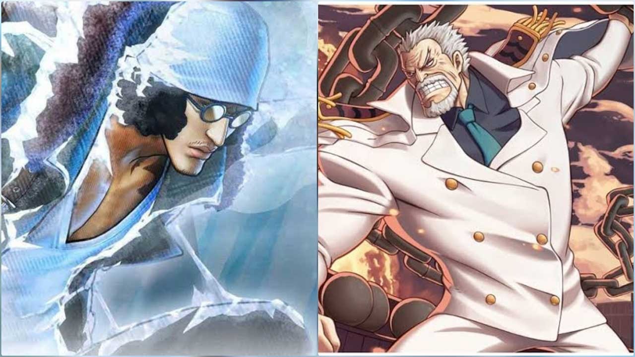 Entenda por que Garp não morreu durante sua luta contra Aokiji em One Piece