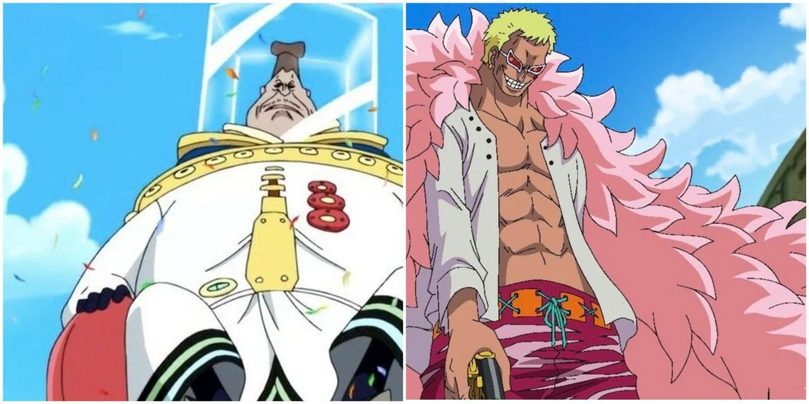 One Piece Um Dragão Celestial! O Tempestuoso Passado de Doffy! - Assiste na  Crunchyroll