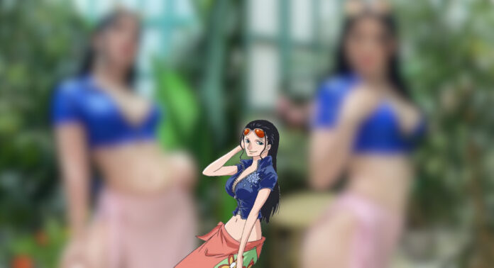 Modelo Ulichan vai encantar você com essa cosplay da Nico Robin de One Piece