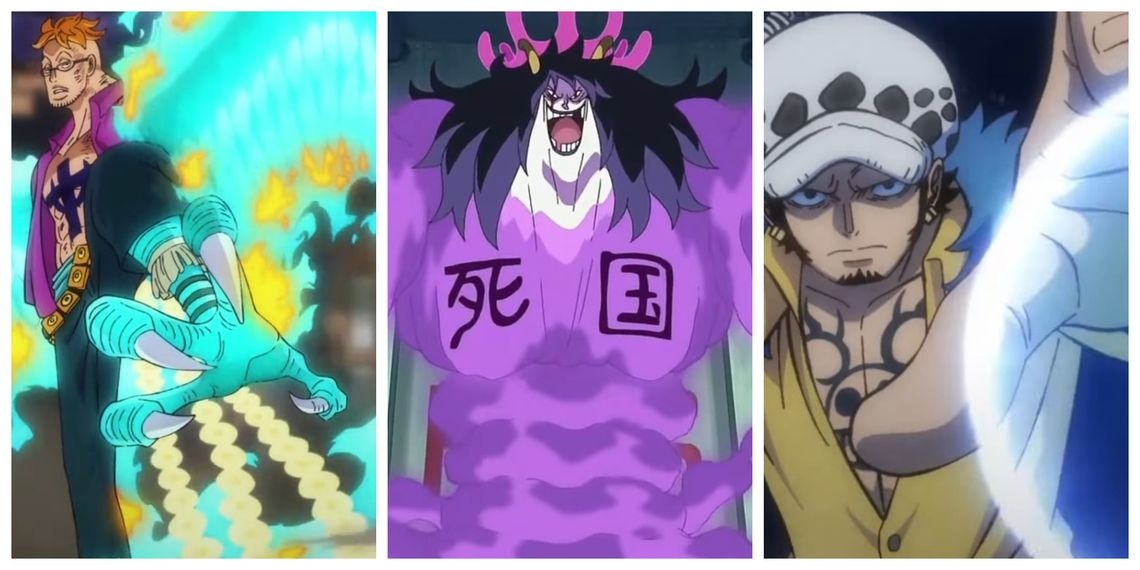 As 7 Frutas do Diabo mais fortes de One Piece