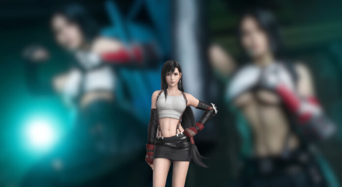 Modelo fez um estonteante cosplay de Tifa Lockhart de Final Fantasy VII