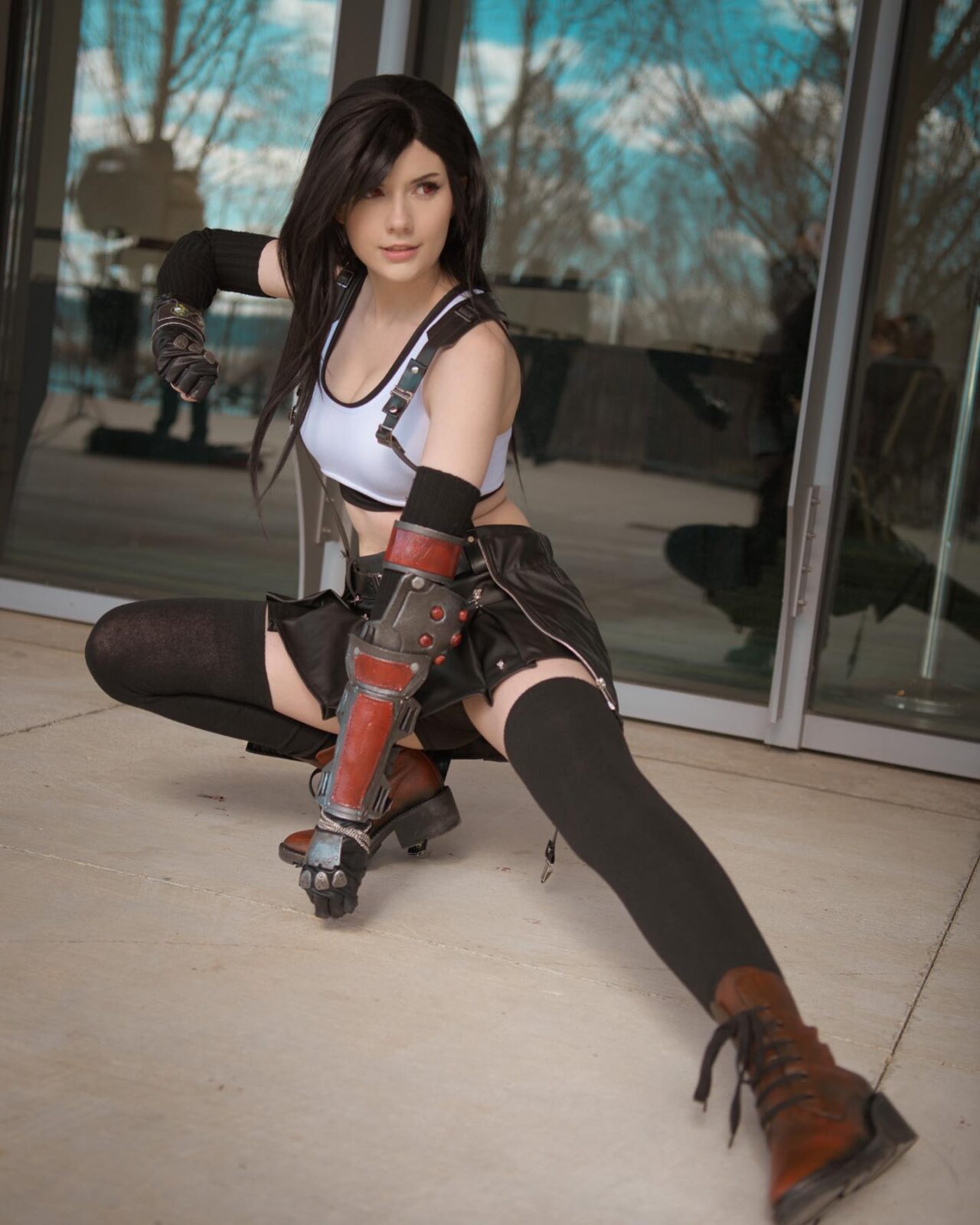 Você vai ficar encantado com esse cosplay de Tifa Lockhart de Final Fantasy