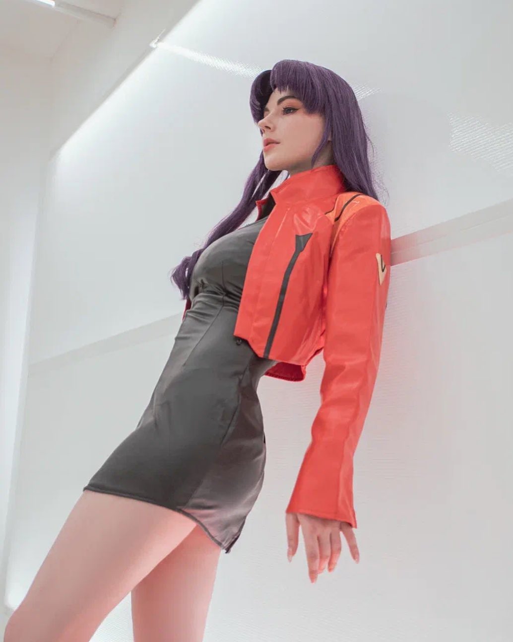 Modelo Adamasha fez um apaixonante cosplay de Misato de Neon Genesis Evangelion