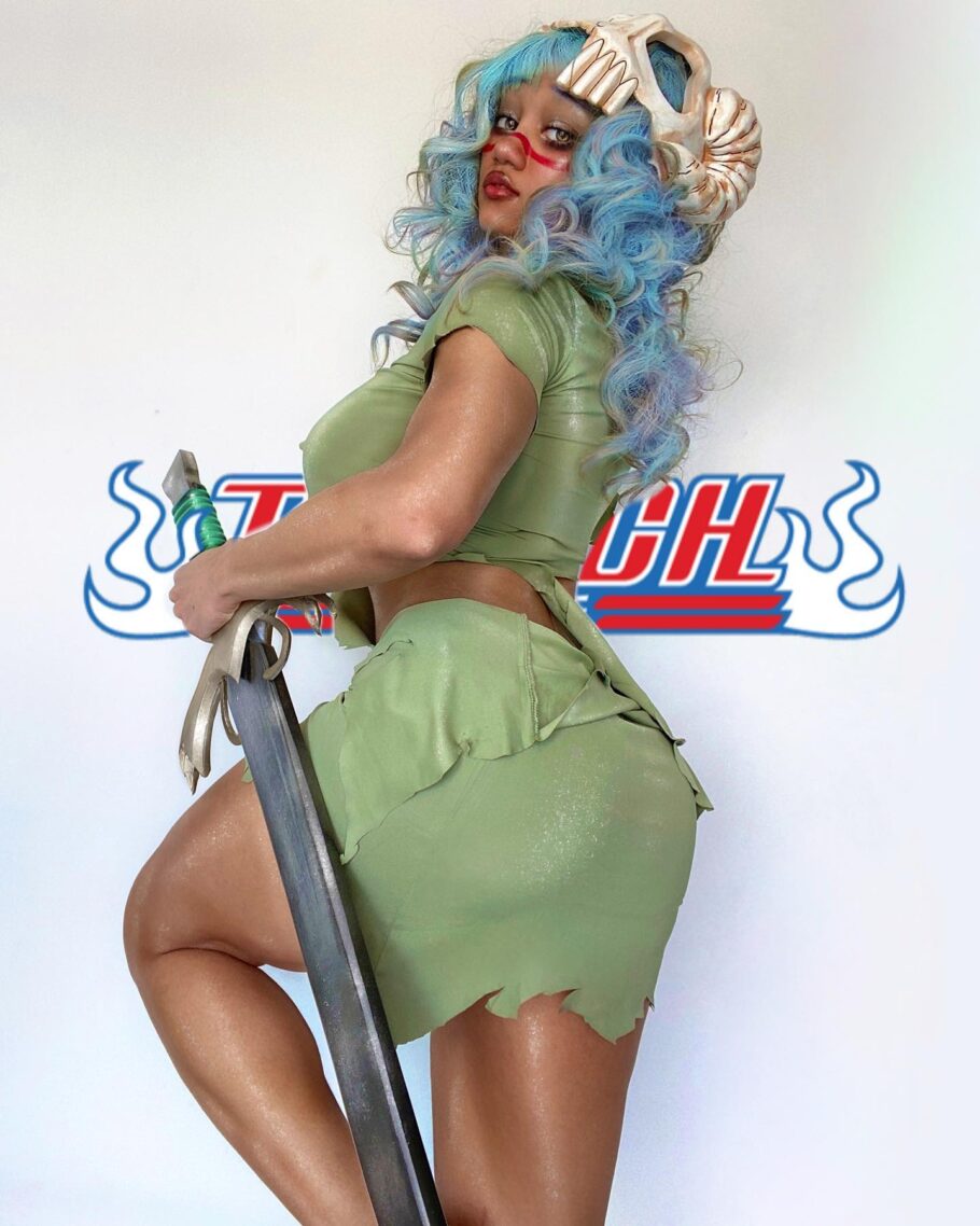 Modelo louxxei cria um adorável cosplay da Nelliel de Bleach - Critical 