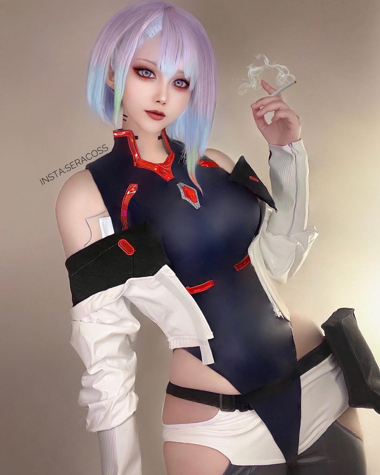 Modelo japonesa fez um cosplay perfeito da Lucy de Cyberpunk