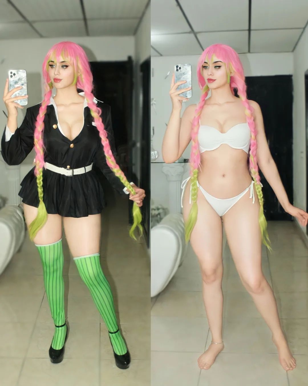 Modelo grayoranges fez um ousado cosplay da Daki de Demon Slayer - Critical  Hits