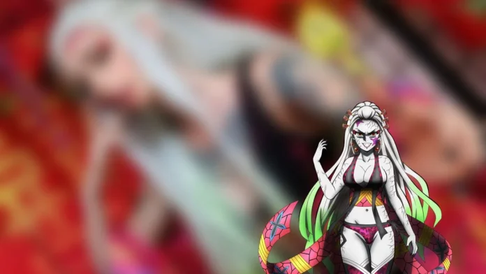 Modelo grayoranges fez um ousado cosplay da Daki de Demon Slayer - Critical  Hits