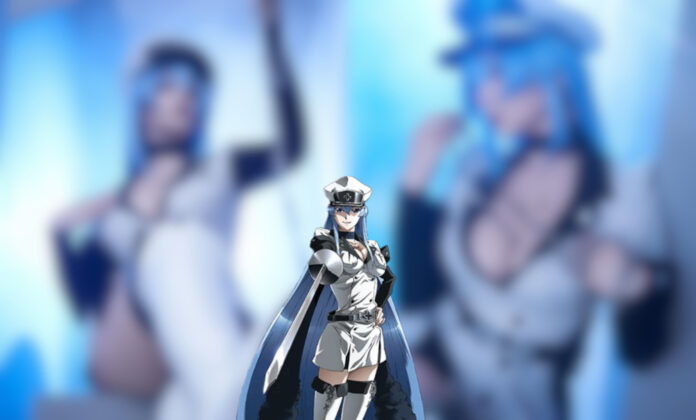 Modelo fez um deslumbrante cosplay da Esdeath de Akame ga Kill